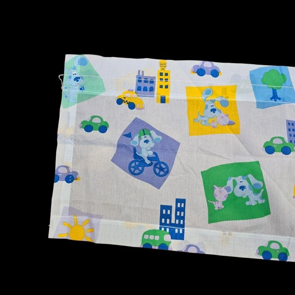 90s Blues Clues Window Valance Long 17 X 84 Dan River Material Fabric USA‎ Made